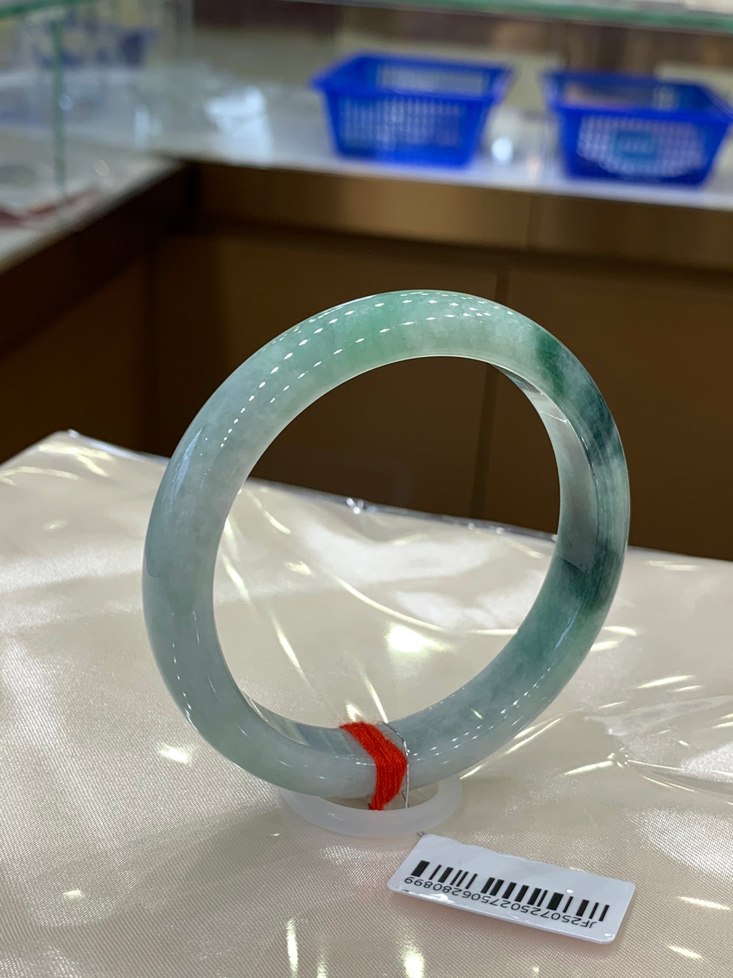 Jadeite bangle 58.5mm*11.7mm*7.5mm