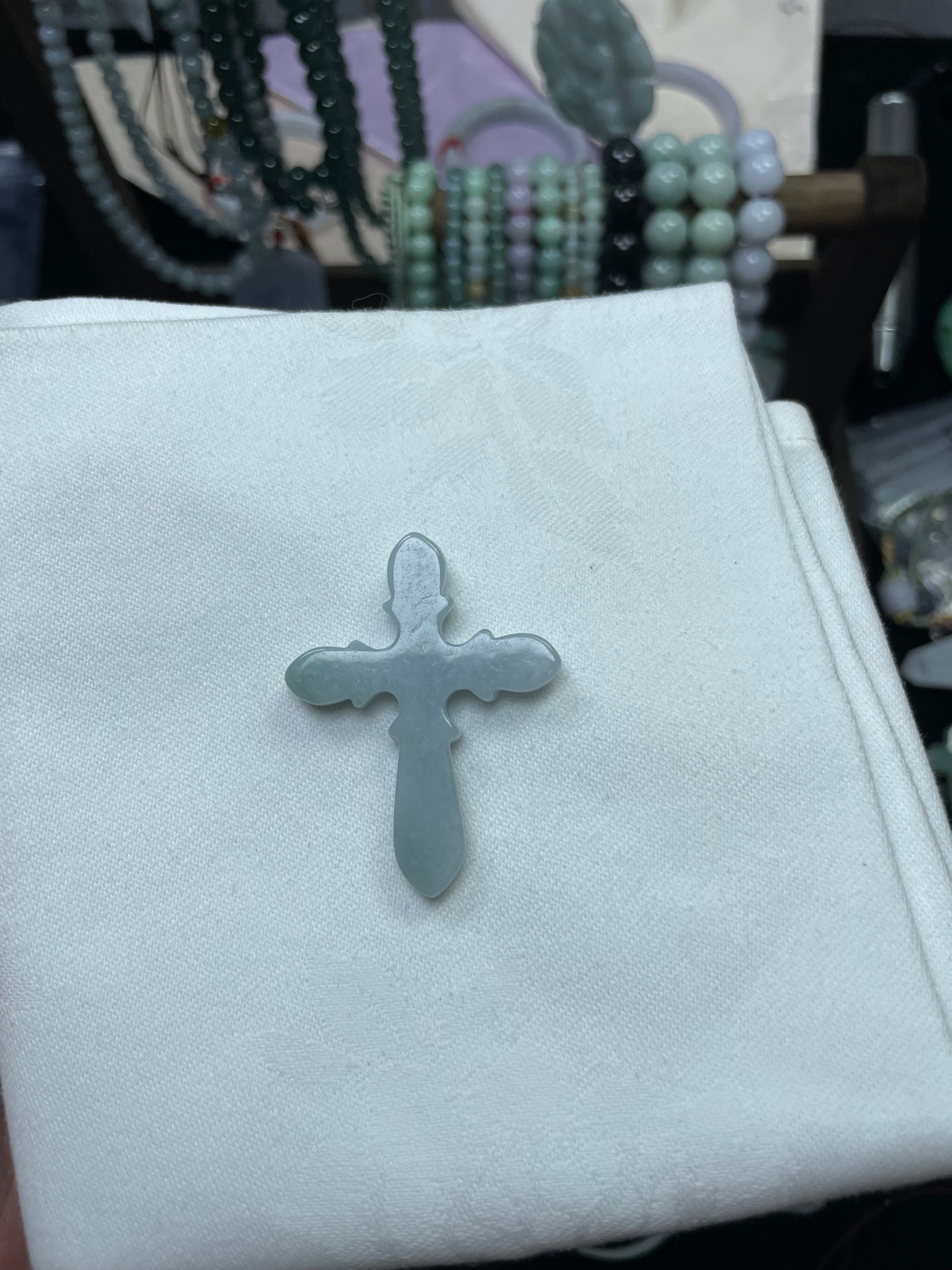 Cross pendent