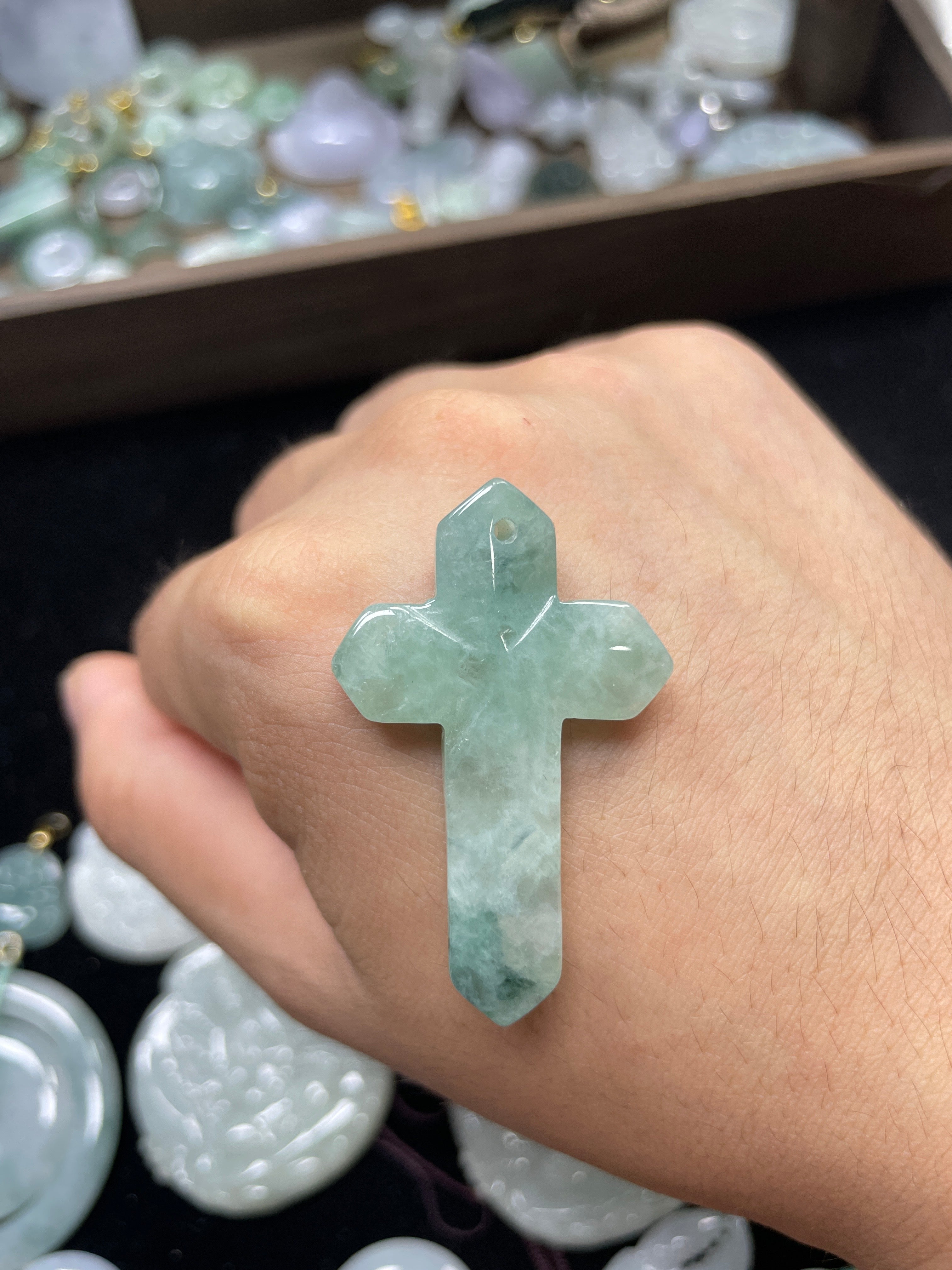 Cross pendent