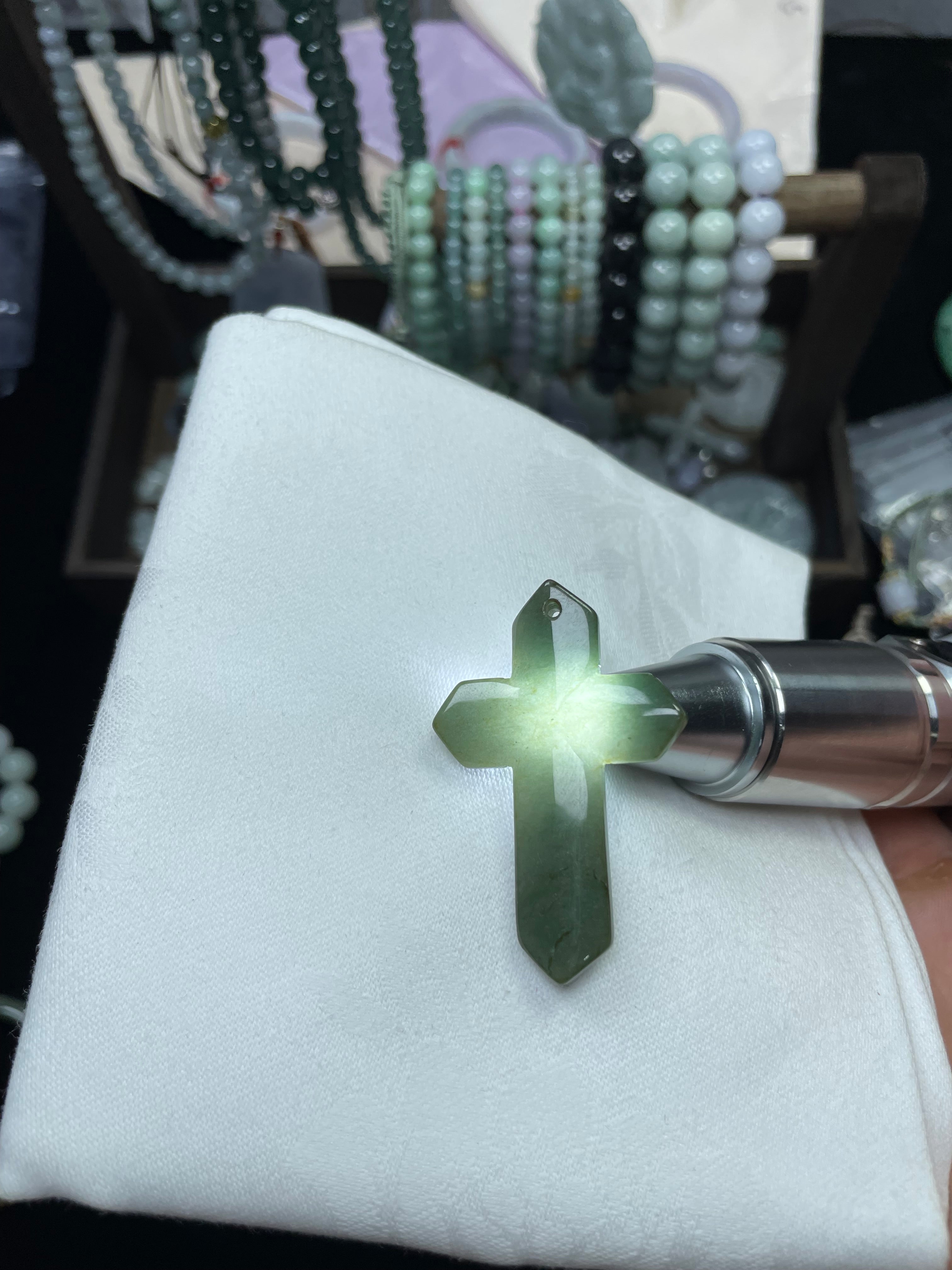 Cross pendent