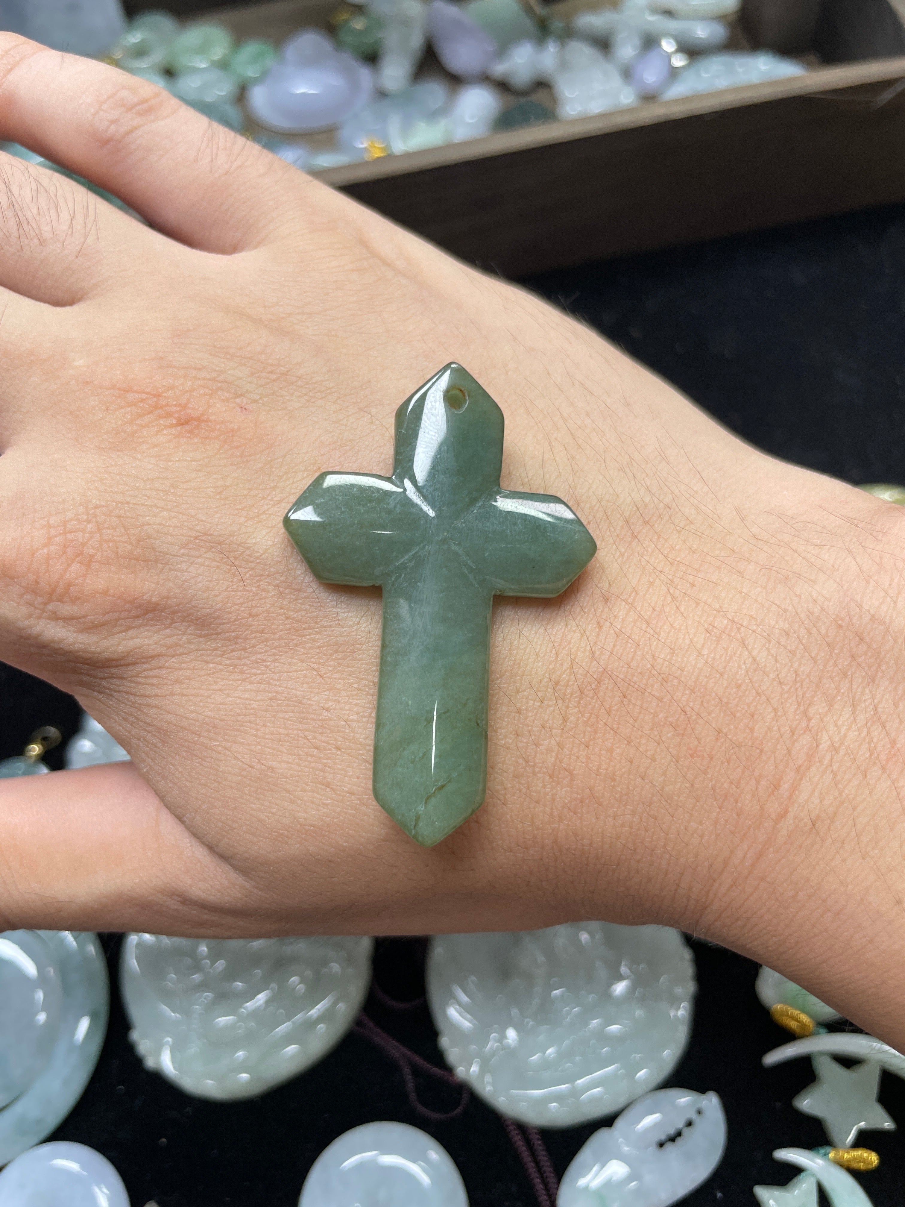 Cross pendent