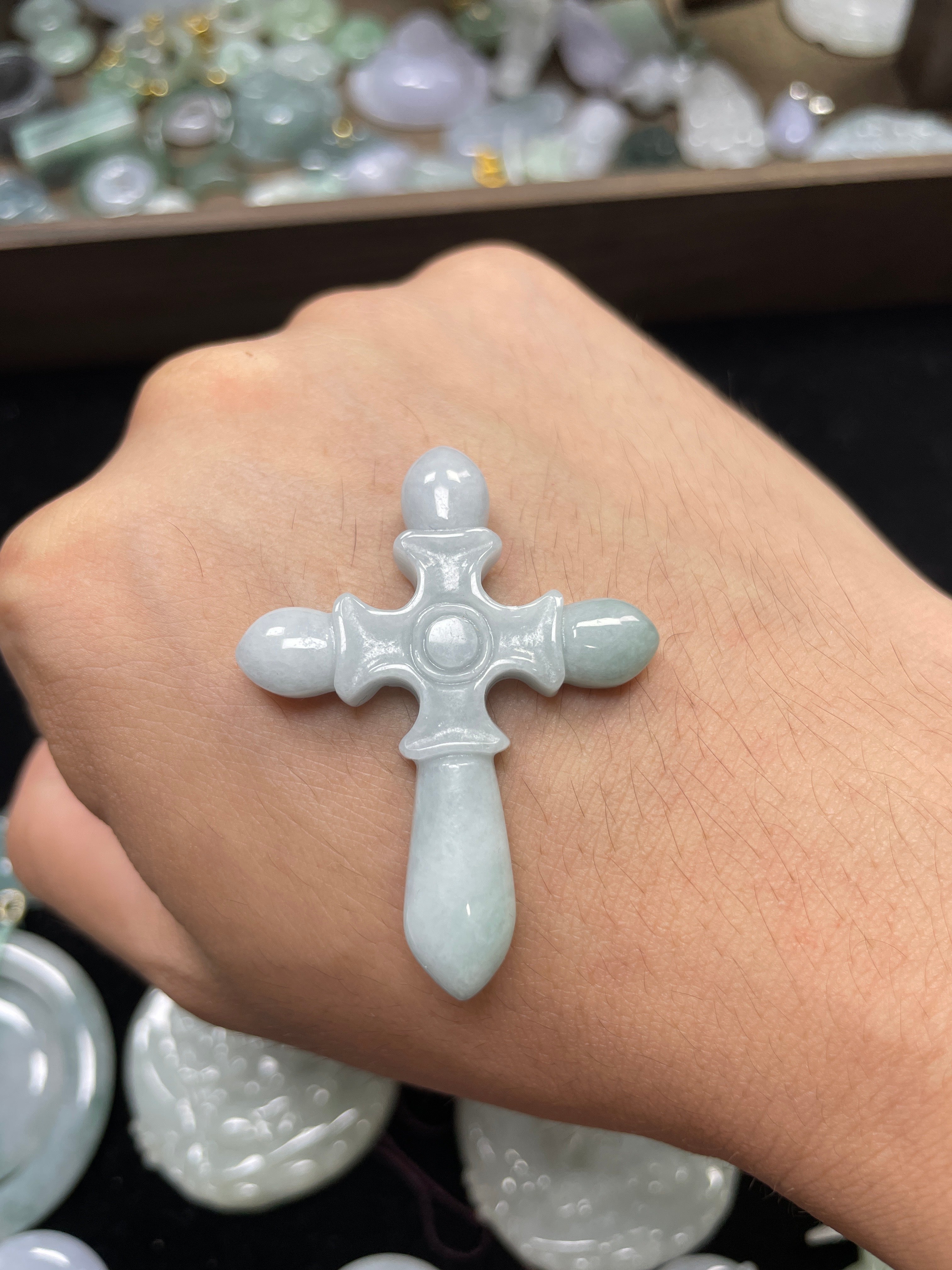 Cross pendent