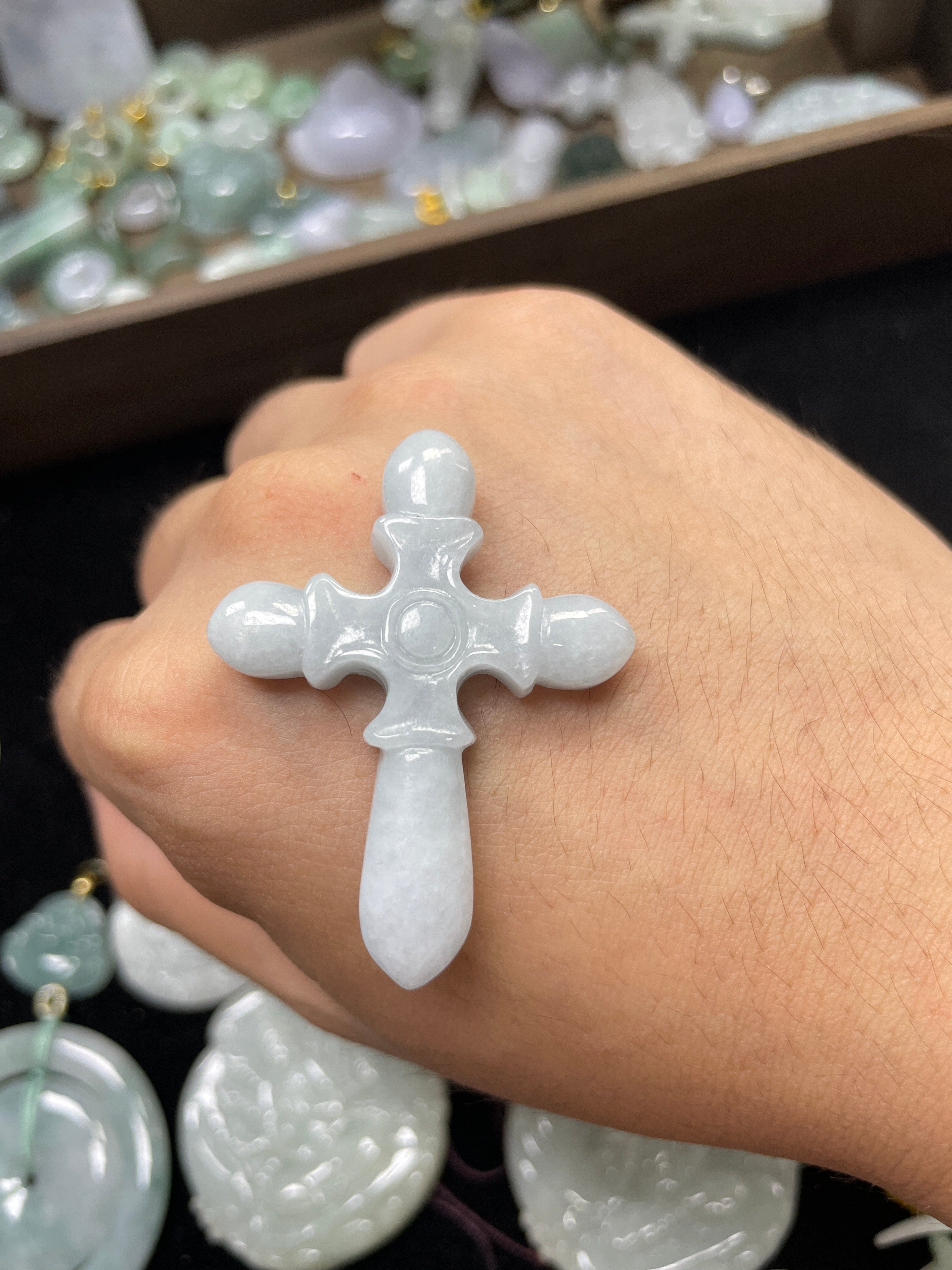 Cross pendent