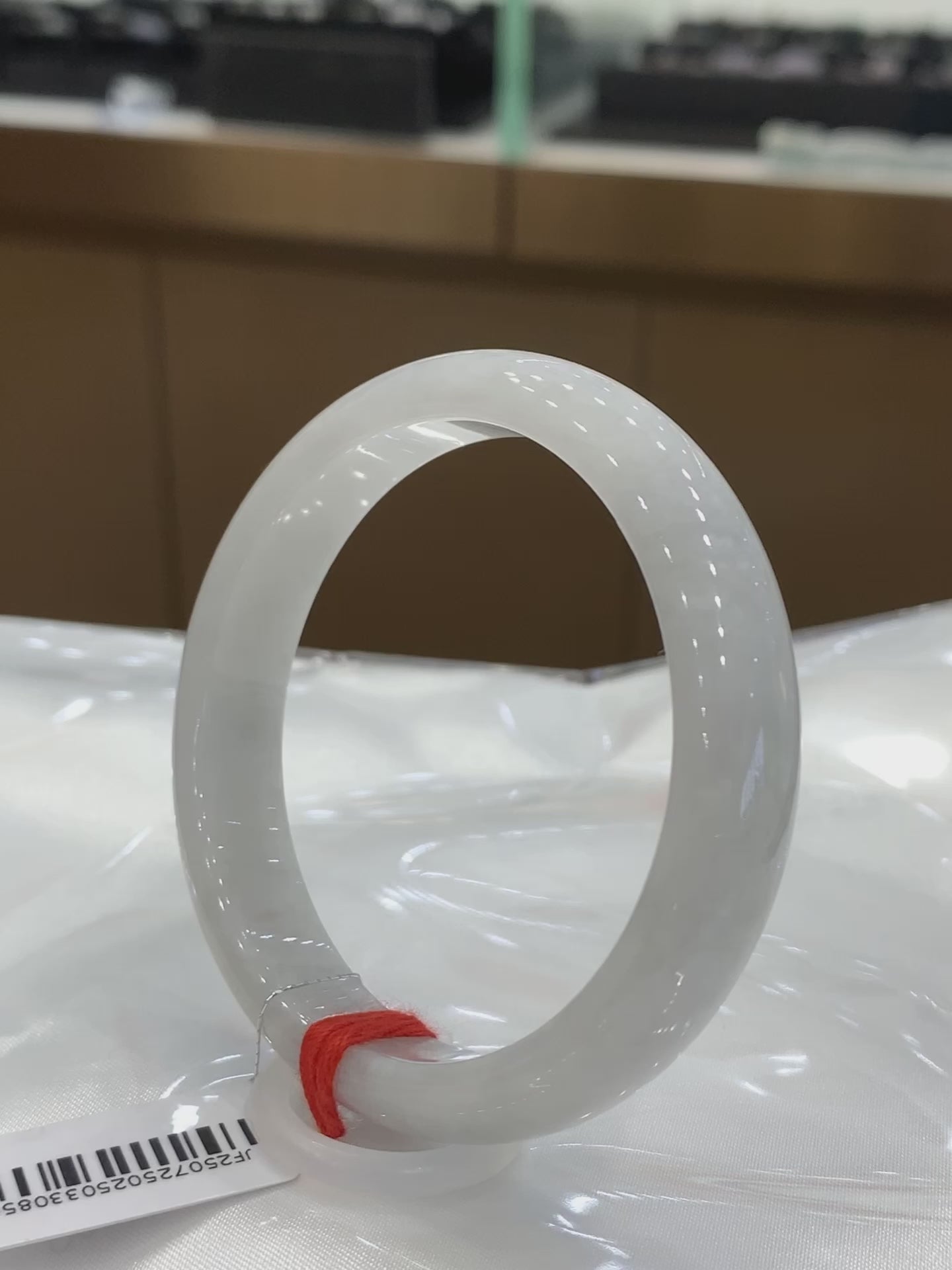 Jadeite bangle 54.5mm*11.6mm*6.9mm