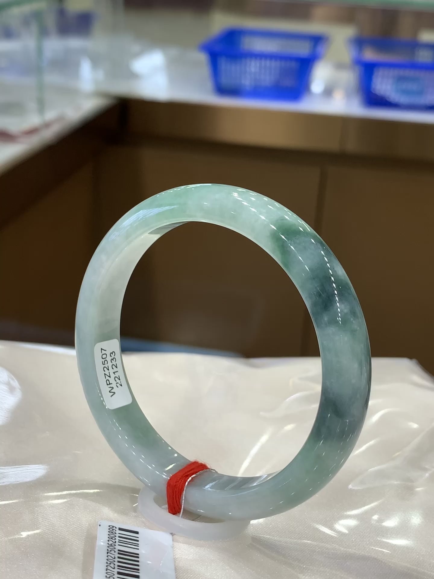 Jadeite bangle 58.5mm*11.7mm*7.5mm