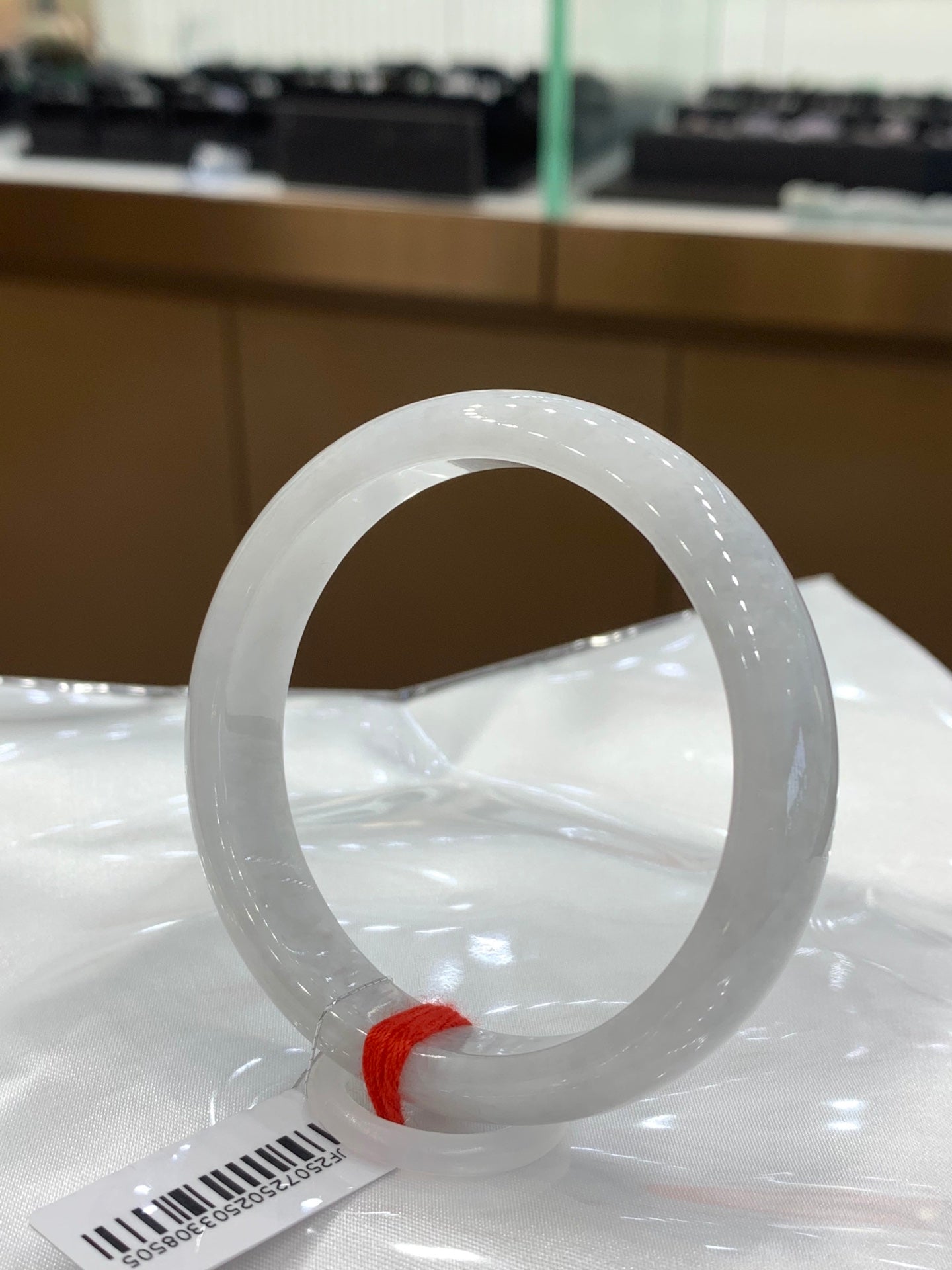 Jadeite bangle 54.5mm*11.6mm*6.9mm