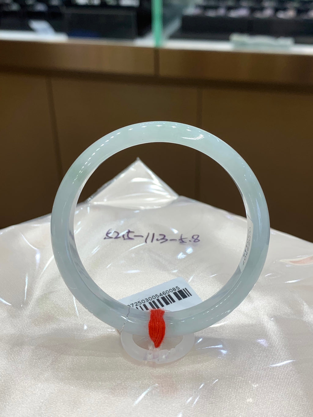 Jadeite bangle 52.5mm*11.3mm*5.8mm