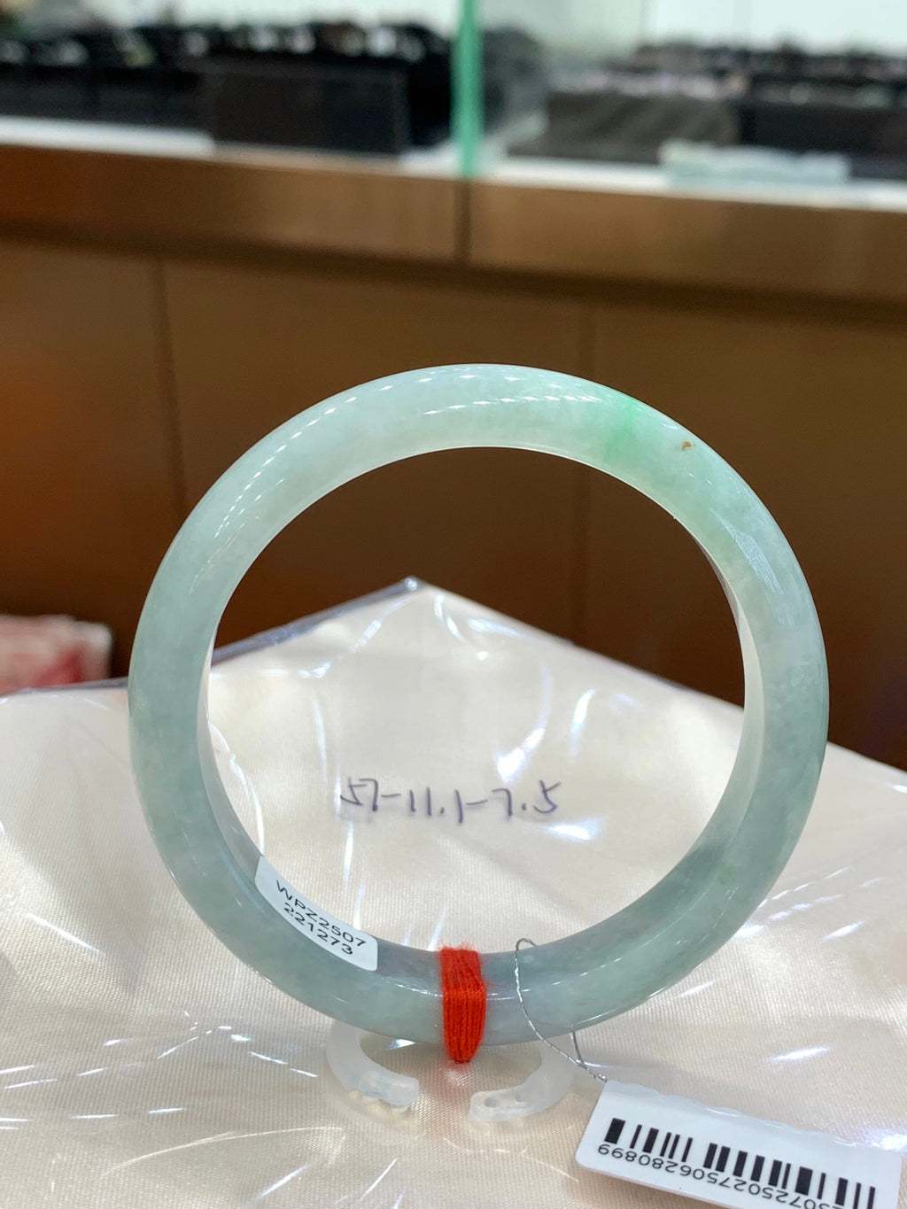 Jadeite bangle 57mm*11.1mm*7.5mm
