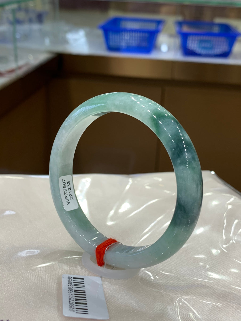 Jadeite bangle 58.5mm*11.7mm*7.5mm